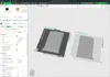 PETG en 2 parties 0.2mm layer, 2 walls, 15% infill