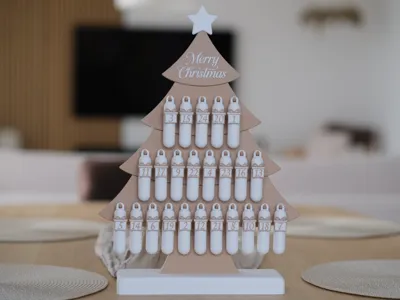 Christmas Tree Advent Calender