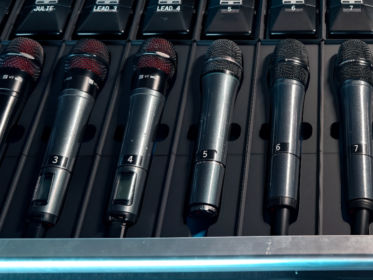 Gridfinity Handheld Microphone Bin