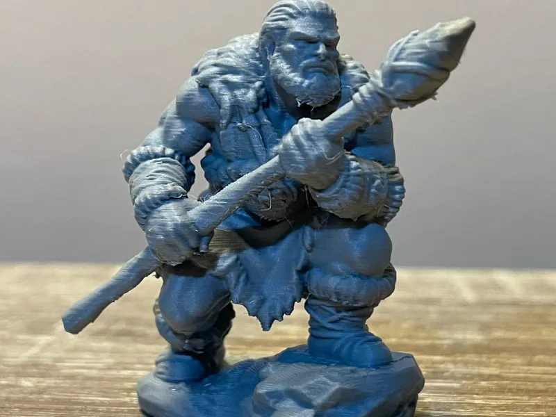 The Paleolithic Hunter Crouching Spearman Figurine