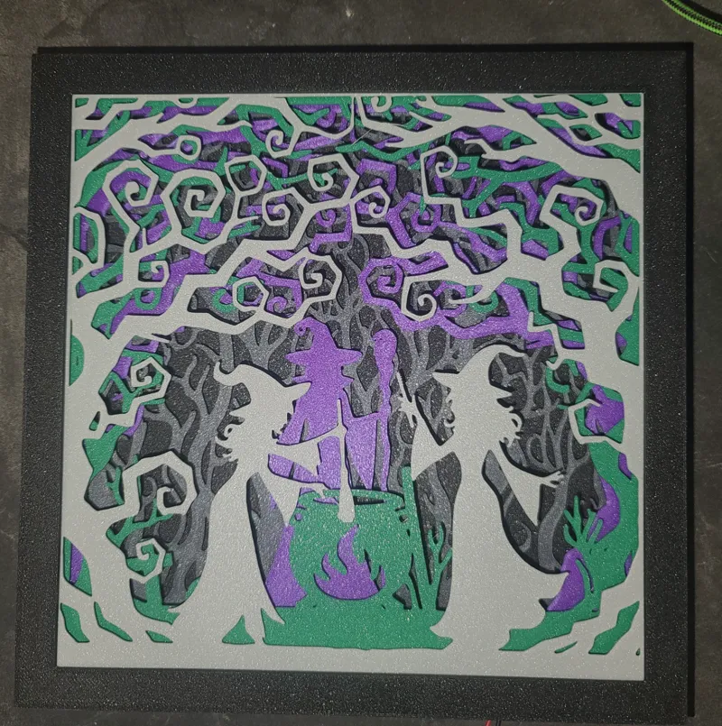 Shadow Box - Forest Coven