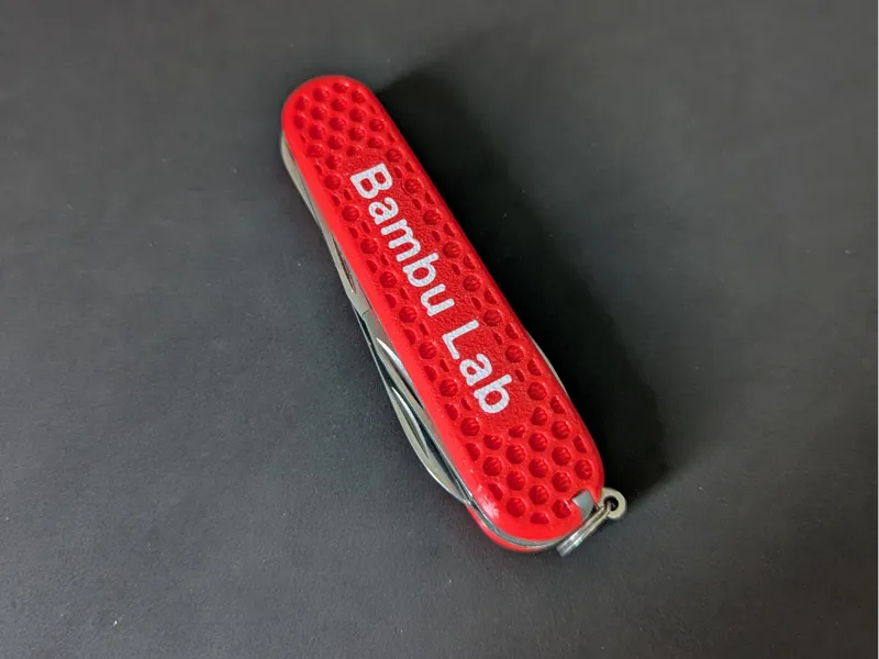 Knife Handle - Bambu Lab meet Swiss