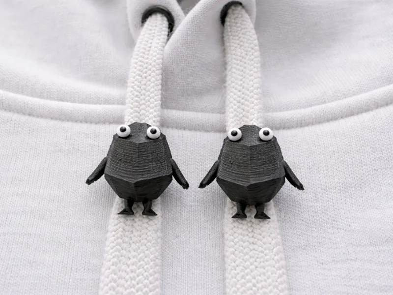 Rock Pikmin Drawstring Charm / 岩皮克敏抽繩吊飾