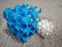 Cubes à remplissage gyroïde — photo 2