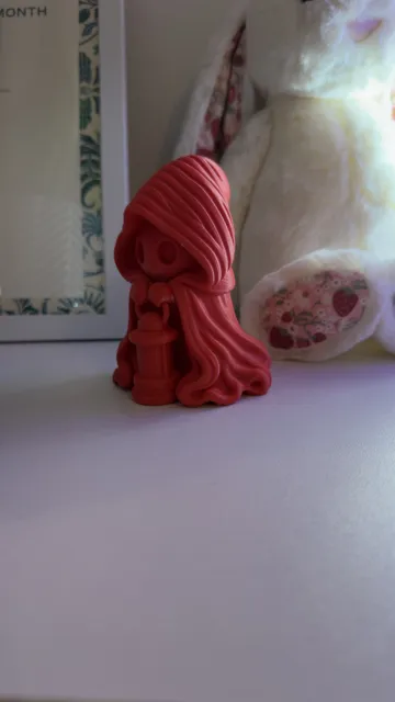 Accesorio de iluminación decorativa: Grim Reaper Lantern Keeper Cute Fantasy Figurine — vista de referencia 4