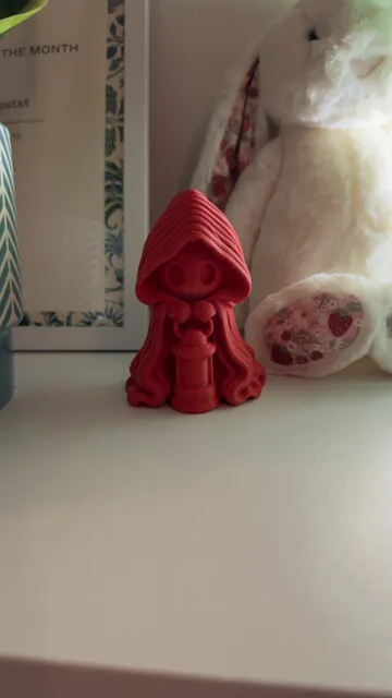 Accesorio de iluminación decorativa: Grim Reaper Lantern Keeper Cute Fantasy Figurine — vista de referencia 5