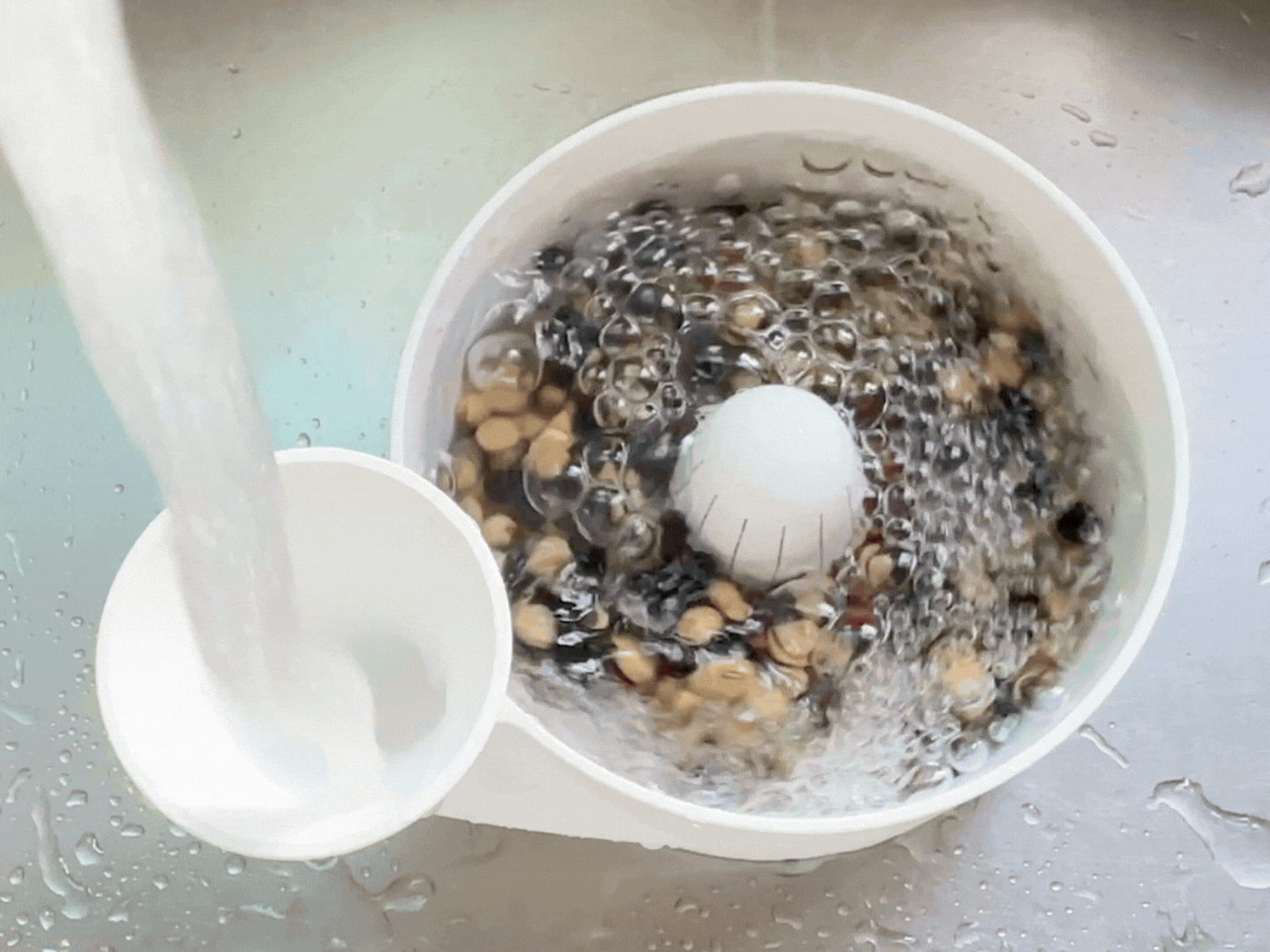 Smart Rice, Fruit & Veggie Washer – Wide Inlet