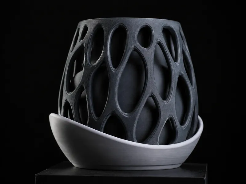Organic Lattice Planter
