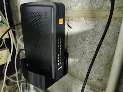 Holder for Orange Siligence modem