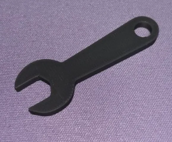 Simple Wrench keychain