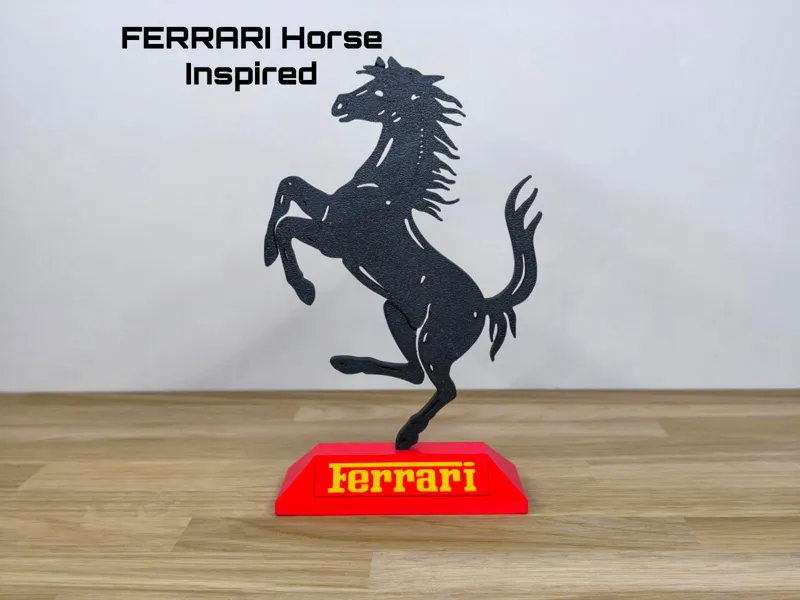 Customizable Prancing Horse - Ferrari Style