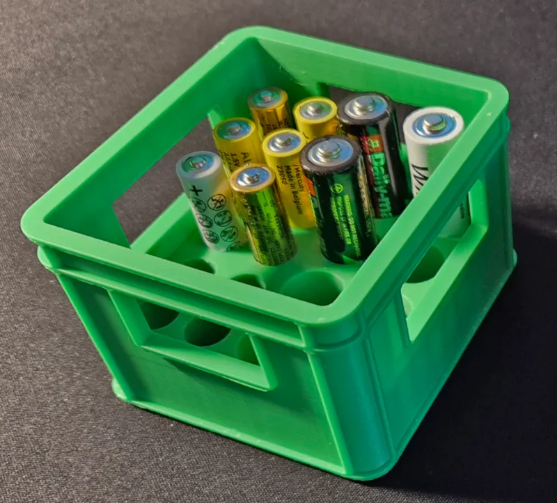 Battery Beer Case AA and AAA Version 2