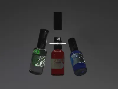 Ordinary like bottle + cap