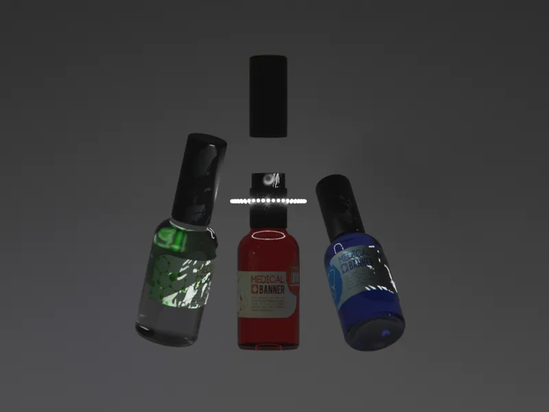 Ordinary like bottle + cap