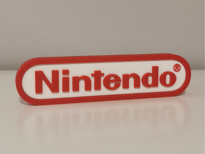 Nintendo – 3D Logo Plaque