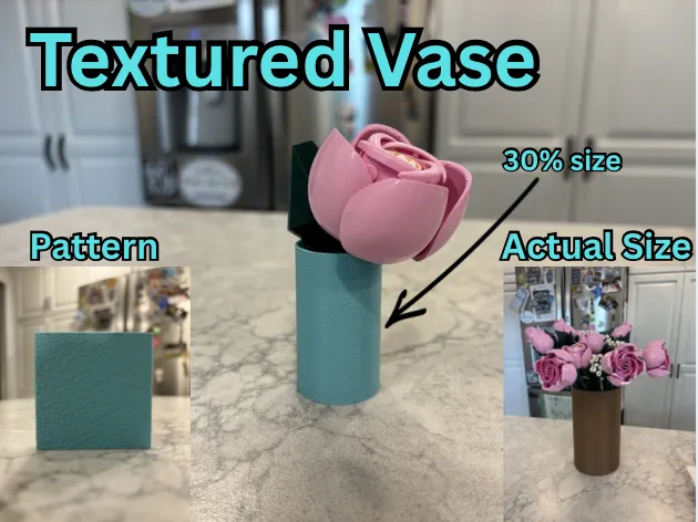 Rough Textured Vase