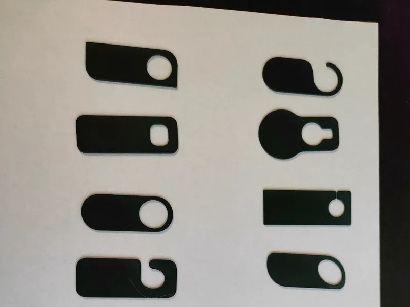 Door hangers and labels