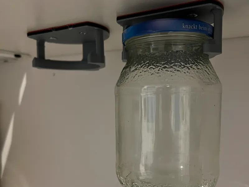 Snap-Fit Jar Holder (Standard 85mm Glass Jars)