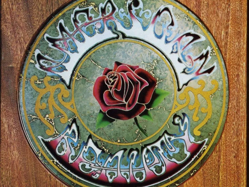 Grateful Dead American Beauty Album Cover Hueforge