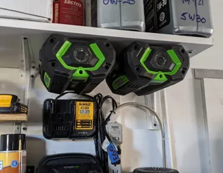 EGO 56v Battery Mount