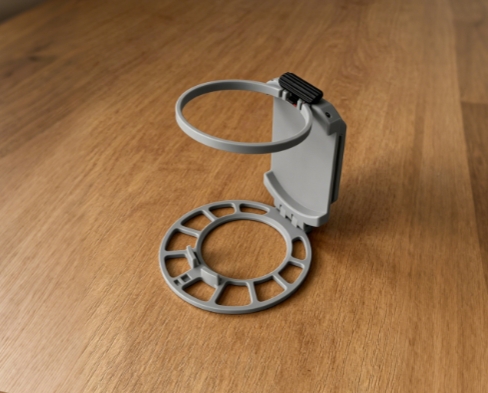 Miniatura 2 do modelo 3D Foldable belt drink holder