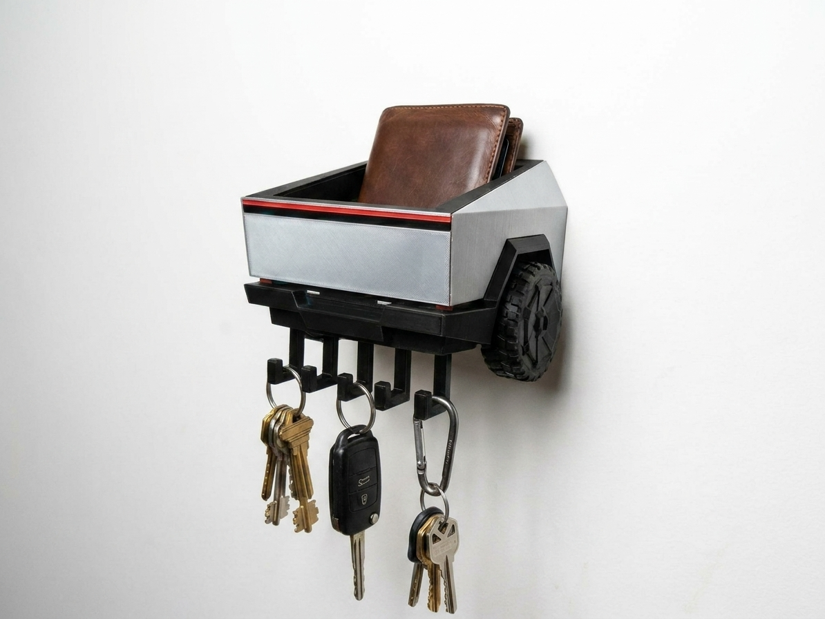 CyberOrganizer - Wall Key & Wallet Holder