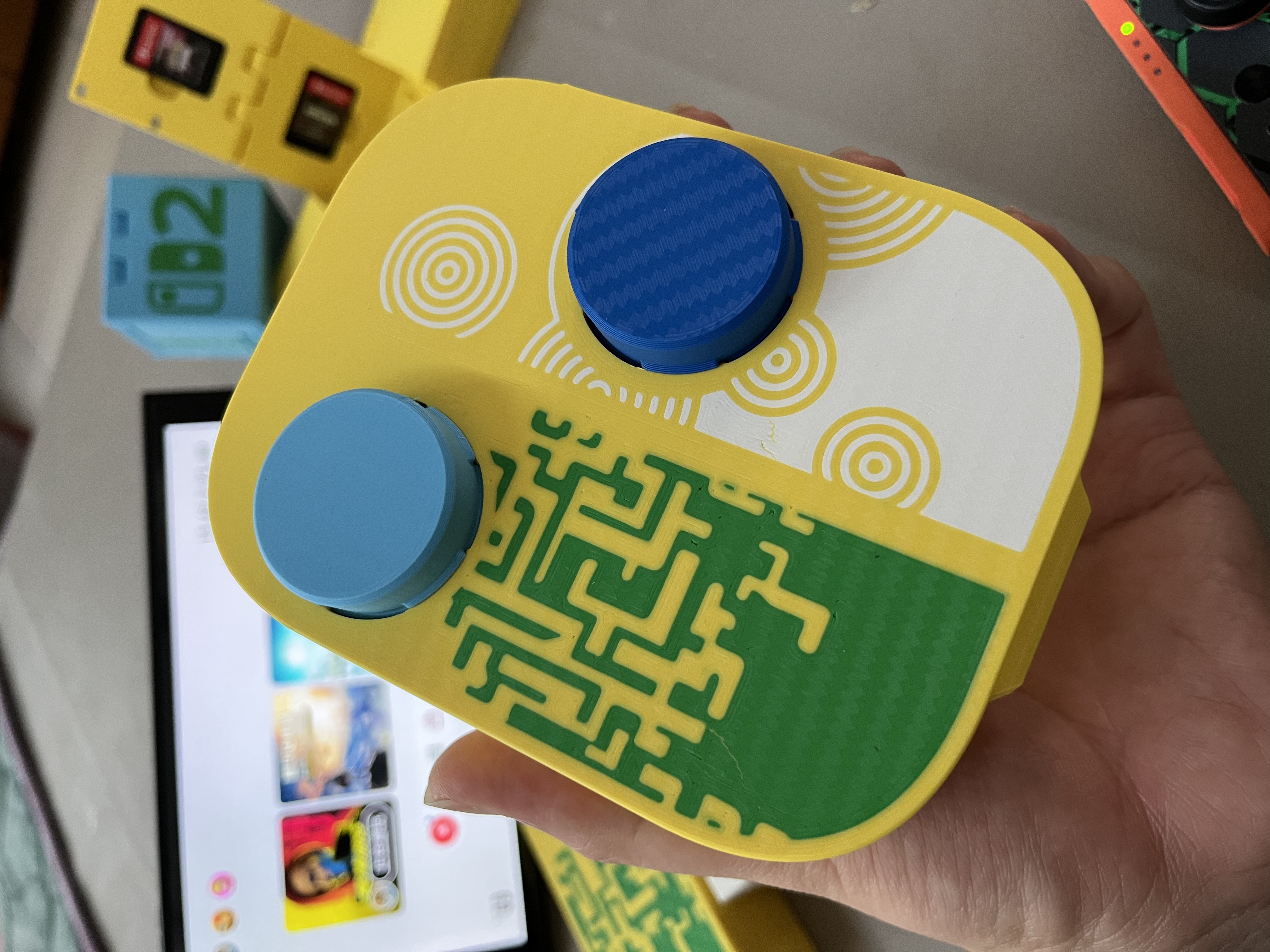 Miniatura 1 do modelo 3D joycon收纳盒 任天堂switch2