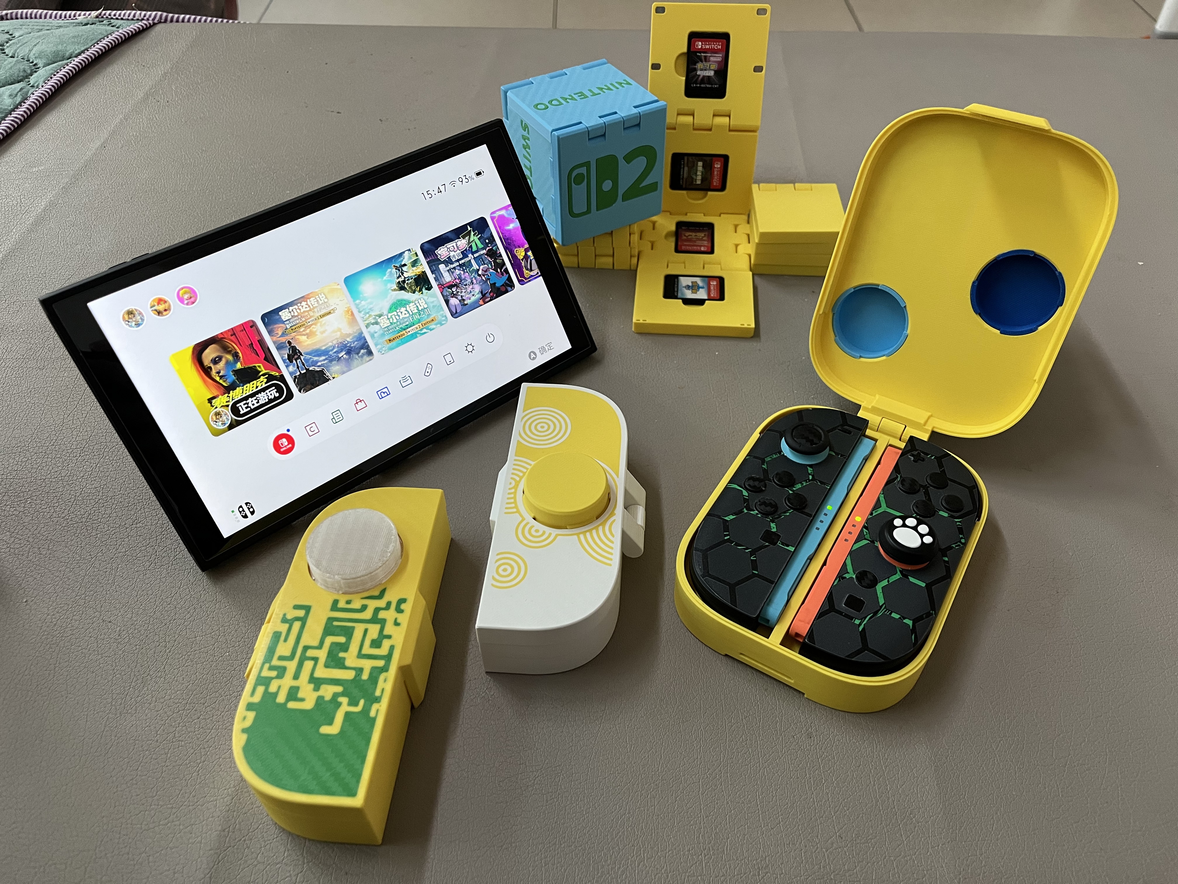 Miniatura 2 do modelo 3D joycon收纳盒 任天堂switch2