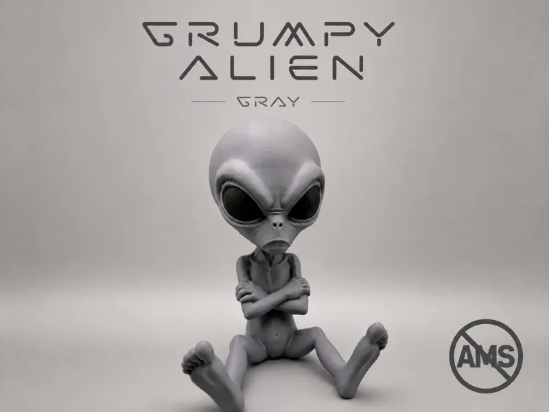 Grumpy Alien