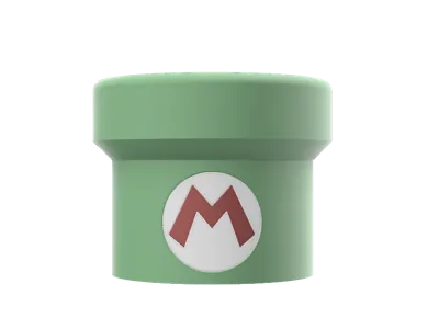 Mario Chunk Display Stand