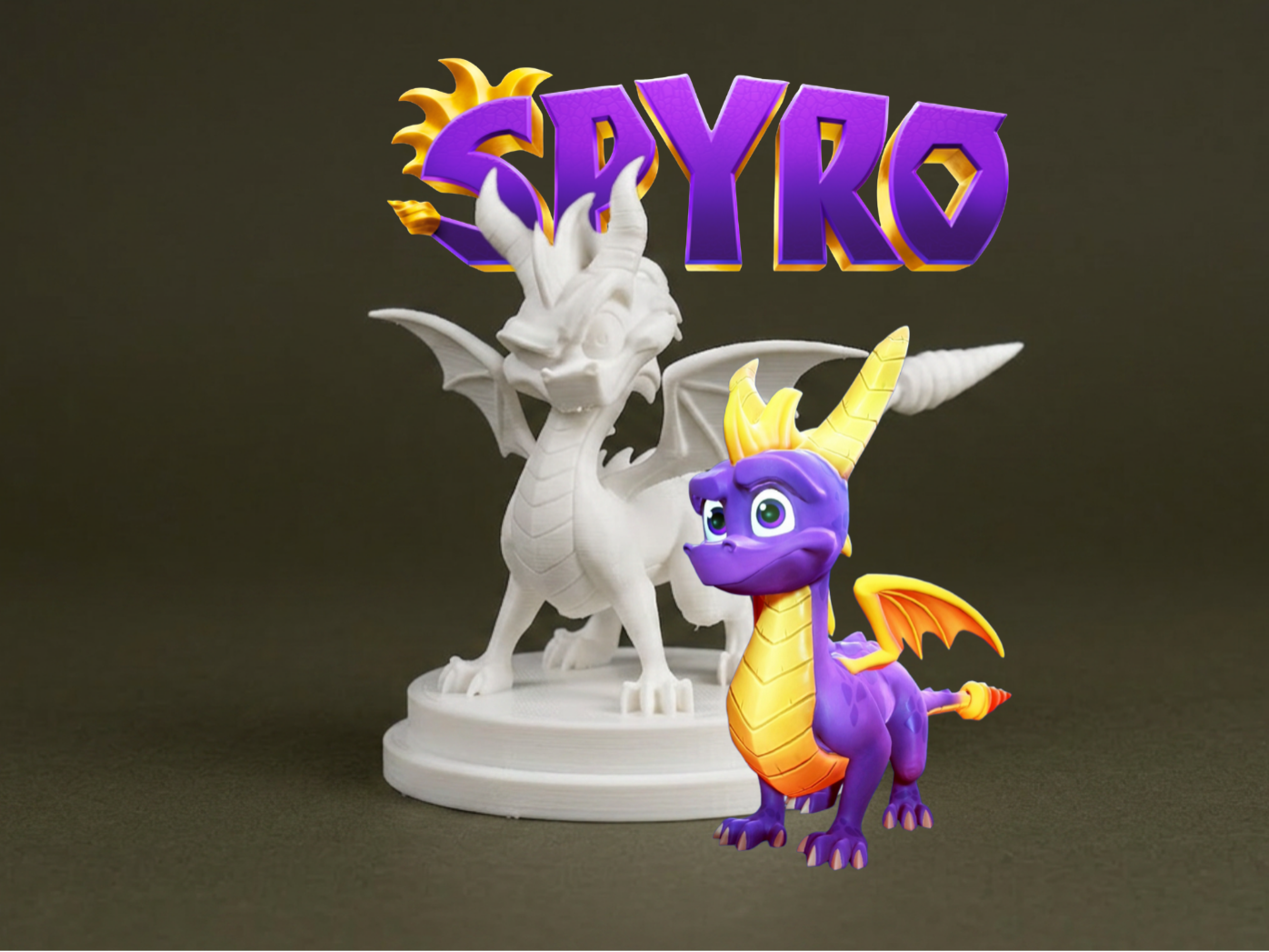 Spyro the Dragon – Spyro 3D Model