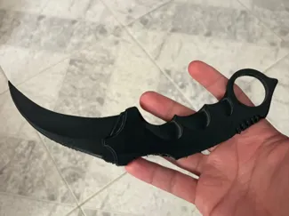 Karambit style CS:GO – Accessoire et coupe-boîte
