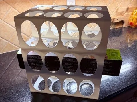 Aluminum foil box holder 