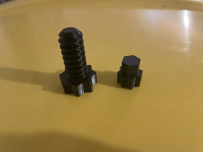 Alibert Plastic Chair bolts and star adaptater