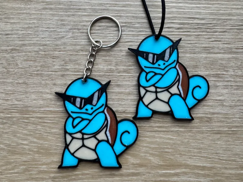 Squirtle with sunglasses