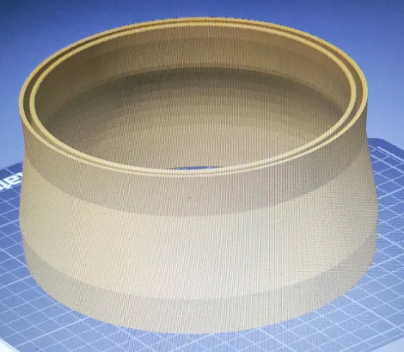 Air conditioner adapter tube 16.5cm to 15 cm