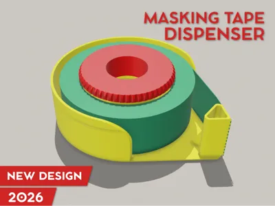 38mm 1.5" Masking Tape Dispenser