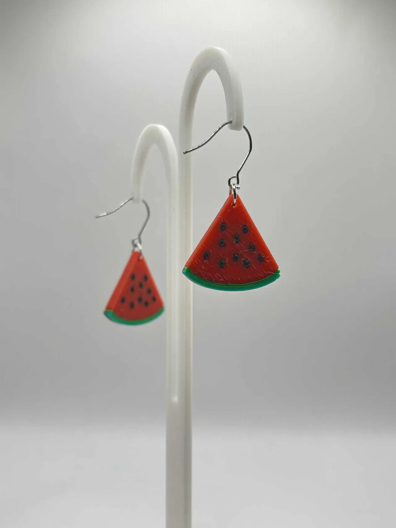 Watermelon Slice Earrings view 2