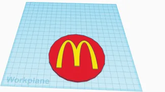 Mcdonald's coaster