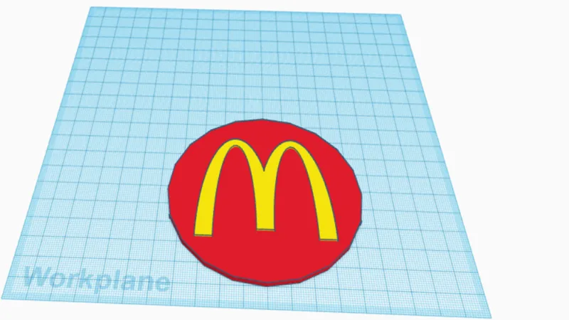Mcdonald's coaster