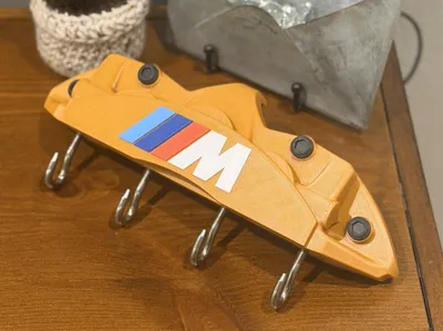 BMW M Brake Caliper Key Hanger for Garage