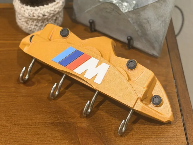 BMW M Brake Caliper Key Hanger for Garage