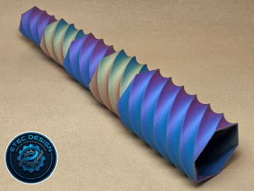 Hex Spiral Fidget Toy - Print in Place