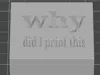 why did I print this max size 100% infil
