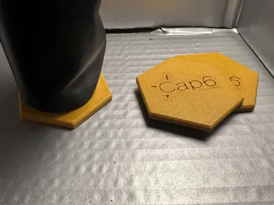 Terracotta tiles coaster
