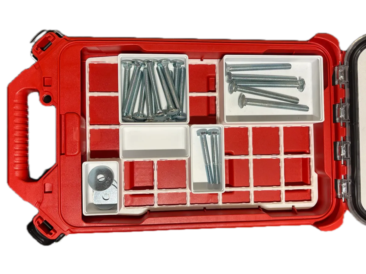 Clickbase Printable Packout Low Profile Organizer Gridfinity CLICKbase Remixed by Kevin3D ...