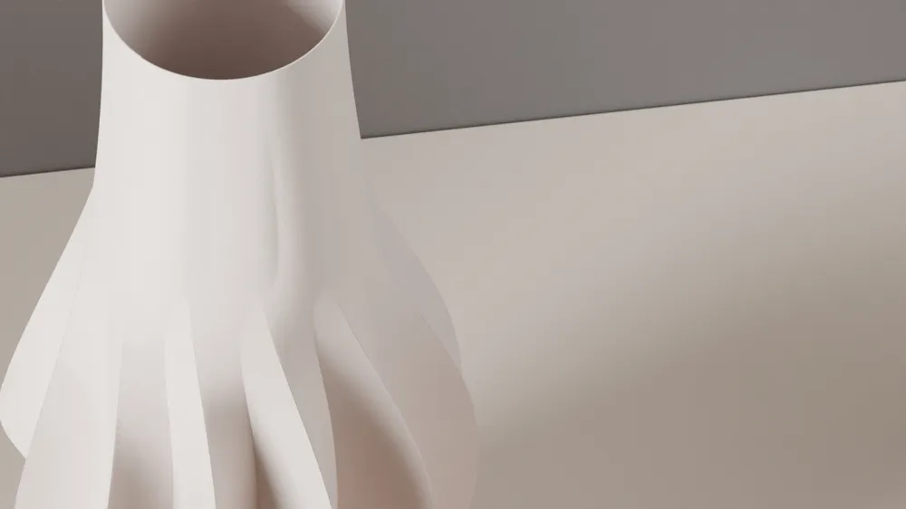 Elegant Vase. Simple Quick Spiral vase mode print by Abstractia Design ...
