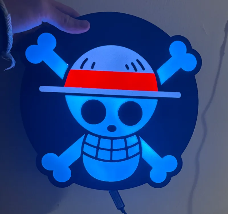 One Piece—Straw Hat Pirates LED Light Box