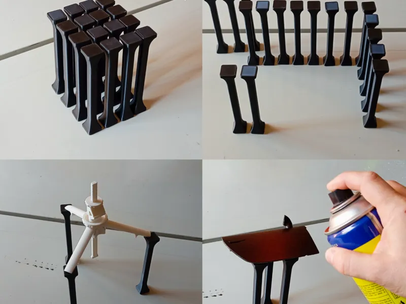Configurable painting support