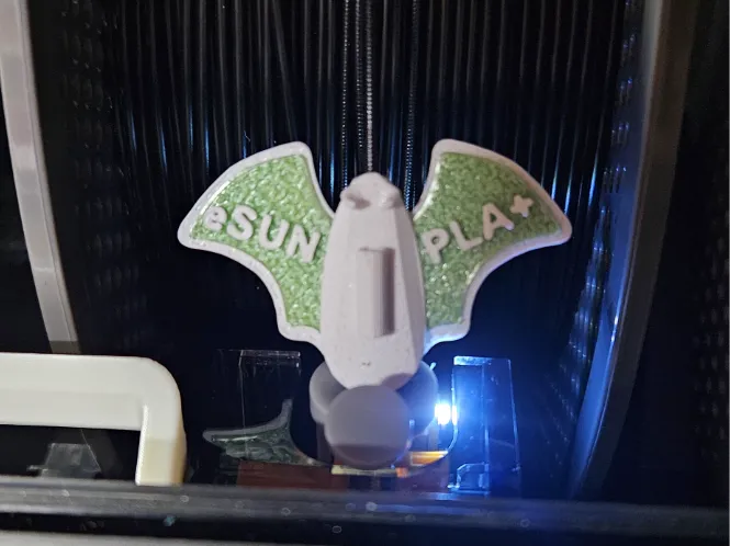 Bat feeder AMS Spool Saver w/clip and label editor